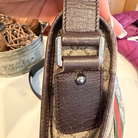 Gucci Beige and Brown Unisex Messenger Bag Authentic Paper! - Picture 9 of 15